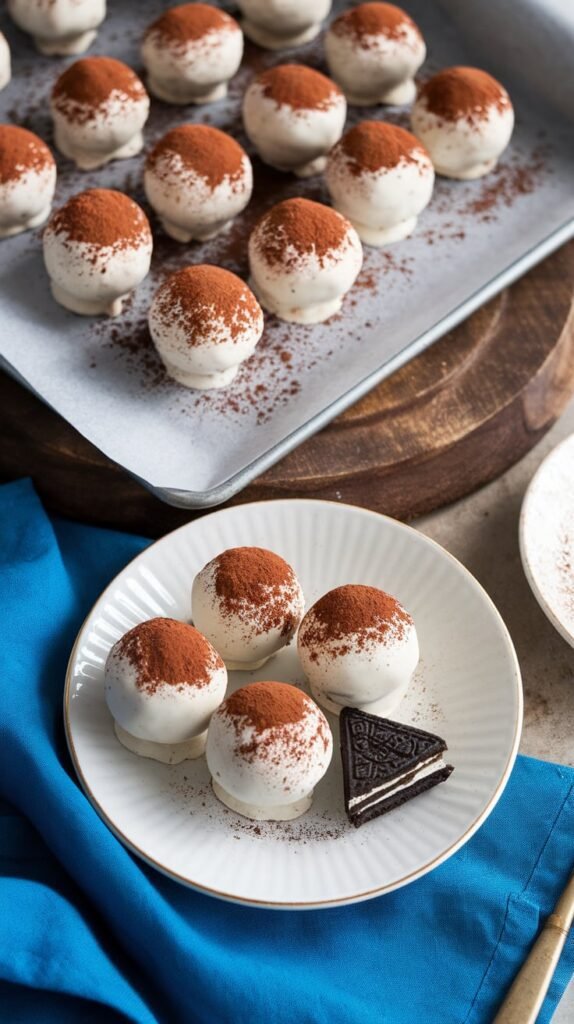 No Bake Oreo Truffles