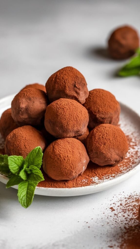 No Bake Rum Balls