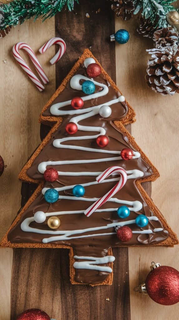 14 Christmas Tree Cake Ideas That Will Make Your Holidays Sparkle 12 Nutella Christmas Tree Cake