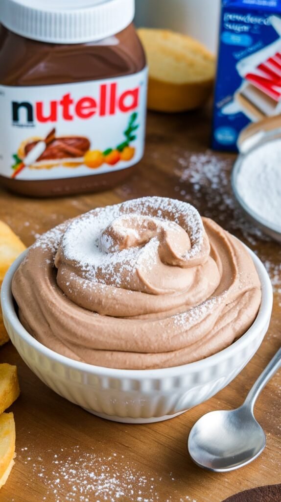 Nutella Fluff Dip