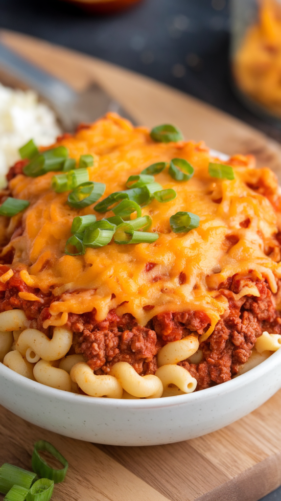 One Pot Chili Mac and Cheese 2 One Pot Chili Mac