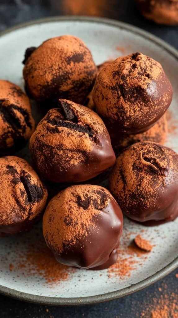 23 Easy Homemade Christmas Candy Recipes That Make Great Gifts 5 Oreo Truffles