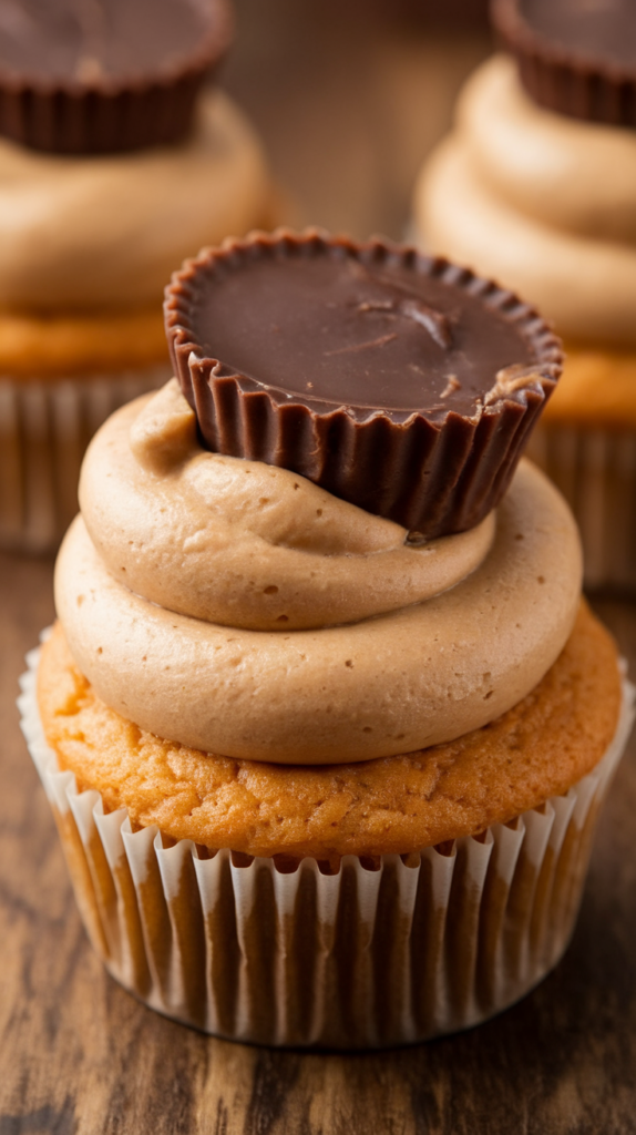 Peanut Butter Cup Cupcakes