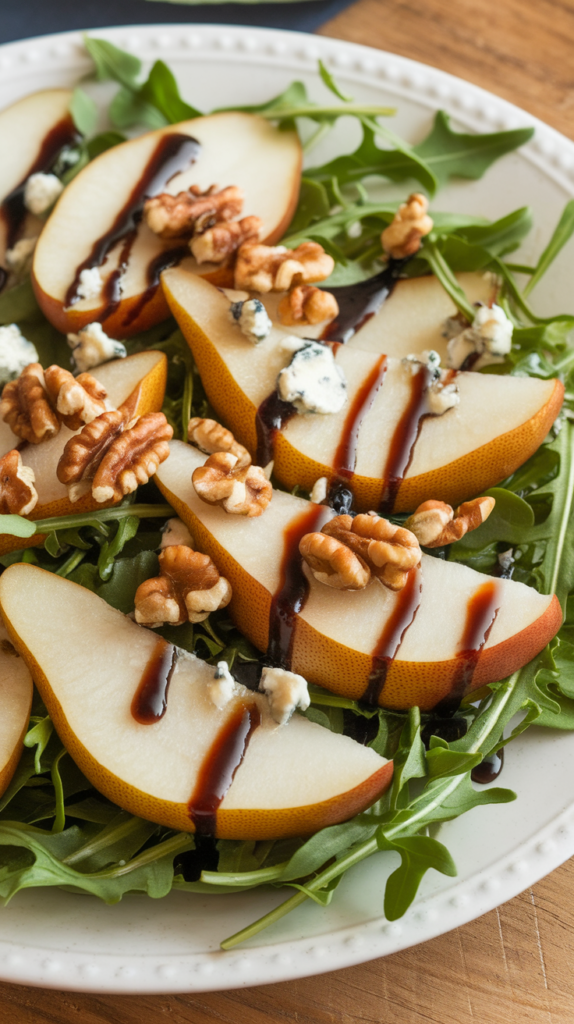 27 New Year's Eve Salad Recipes That'll Make You Forget About the Potato Chips 14 Pear Salad With Balsamic And Walnuts