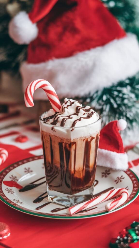 18 Christmas Shot Ideas That'll Make Your Holiday Party Legendary 3 Peppermint Bark Shot