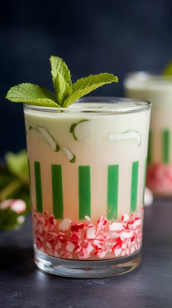 Peppermint Martini Creamy Minty Dessert in a Glass