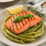 6 Salmon With Pesto Pasta Recipe 3 Salmon with Pesto Pasta