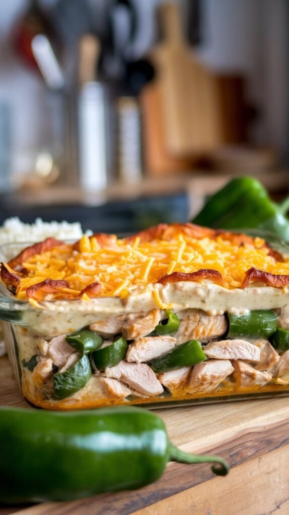 21 High-Protein Mexican-Inspired Dinners for Fiesta Nights 20 Poblano and Chicken Casserole