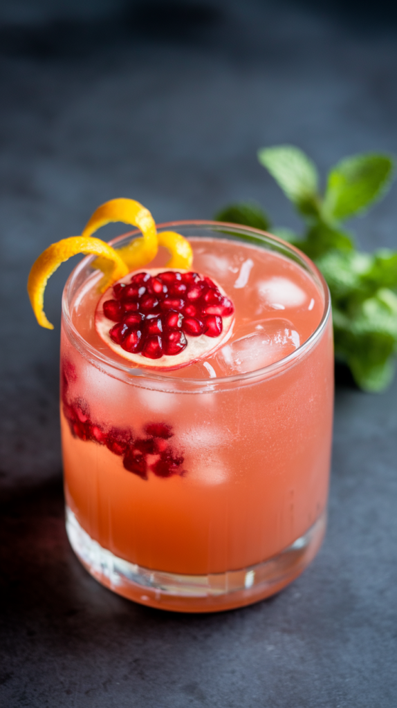 10 Christmas Non-Alcoholic Punch Recipes So Good Your Guests Will Think You Spiked Them 3 Pomegranate Citrus Sparkler