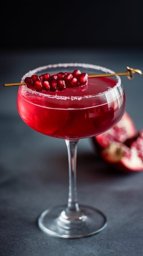 Pomegranate Cosmo Crisp Jewel Toned Party Polished