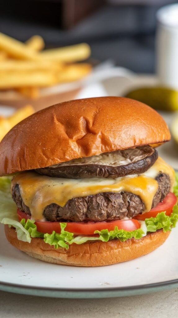 Portobello Mushroom Burger
