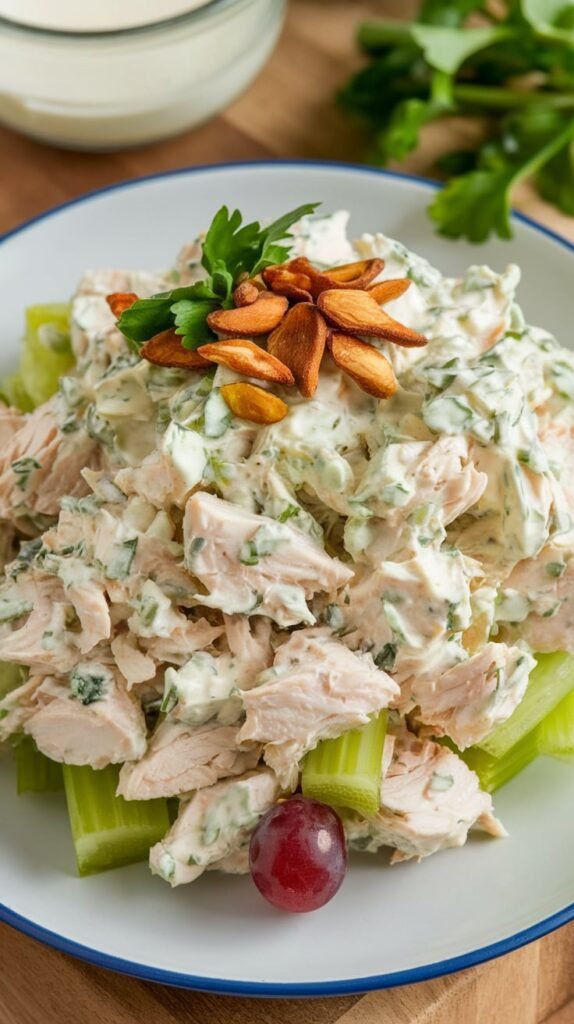 Protein-Packed Green Goddess Chicken Salad 2 Protein Packed Green Goddess Chicken Salads