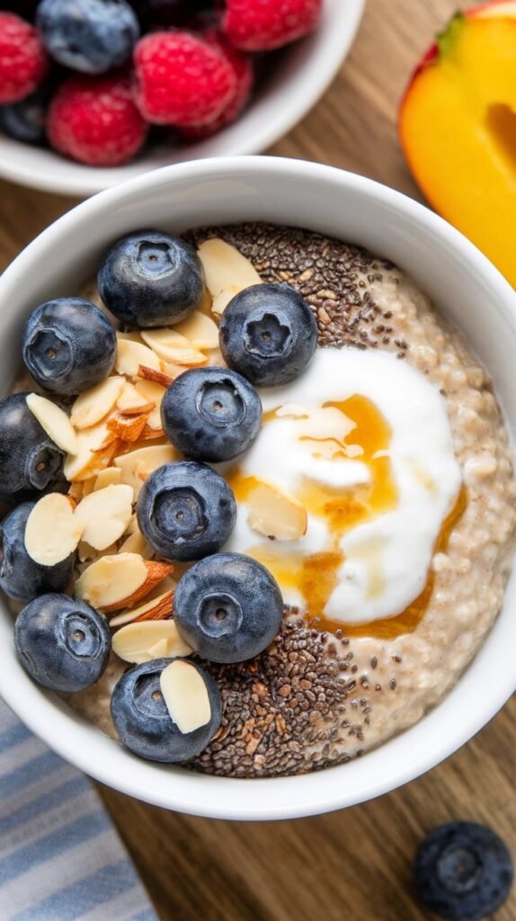 13 High Protein Breakfast Ideas For Kids 11 Protein Packed Oatmeal Bowl