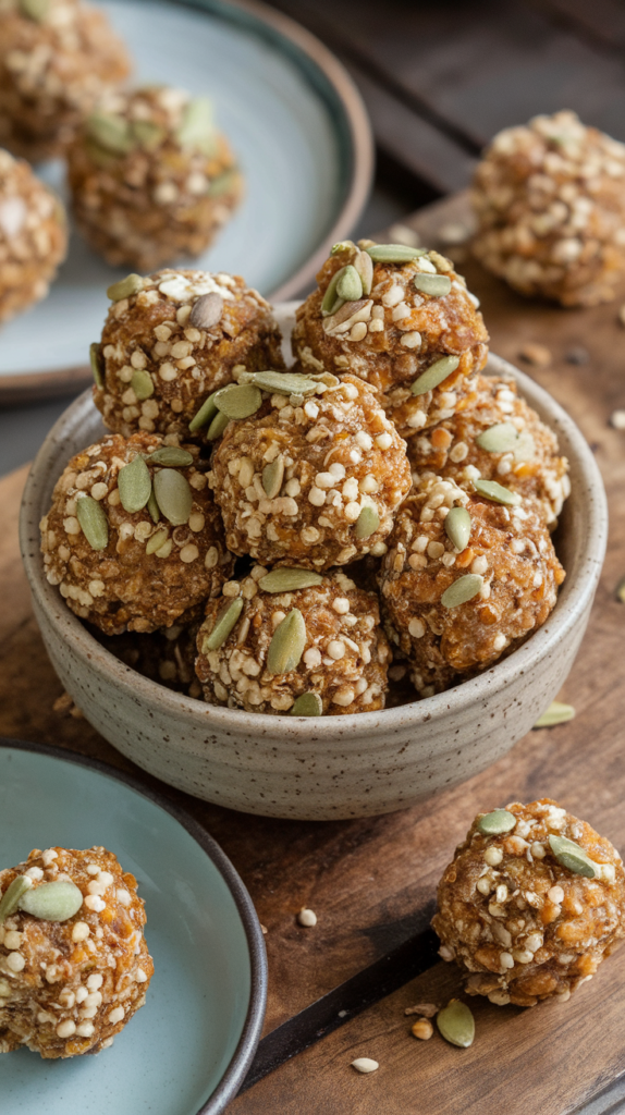 21 High-Protein, High-Fiber Snacks That'll Make You Forget You're Being Healthy 16 Quinoa Energy Bites