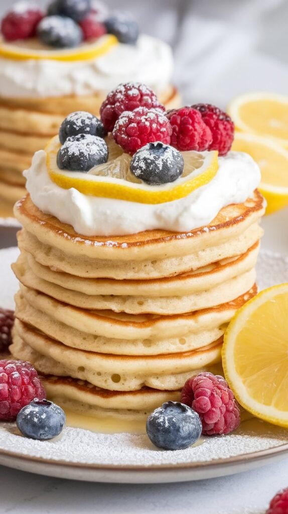 5 High-Protein Pancake Recipes (Even Without Protein Powder!) 4 Ricotta Lemon Breakfast Stacks