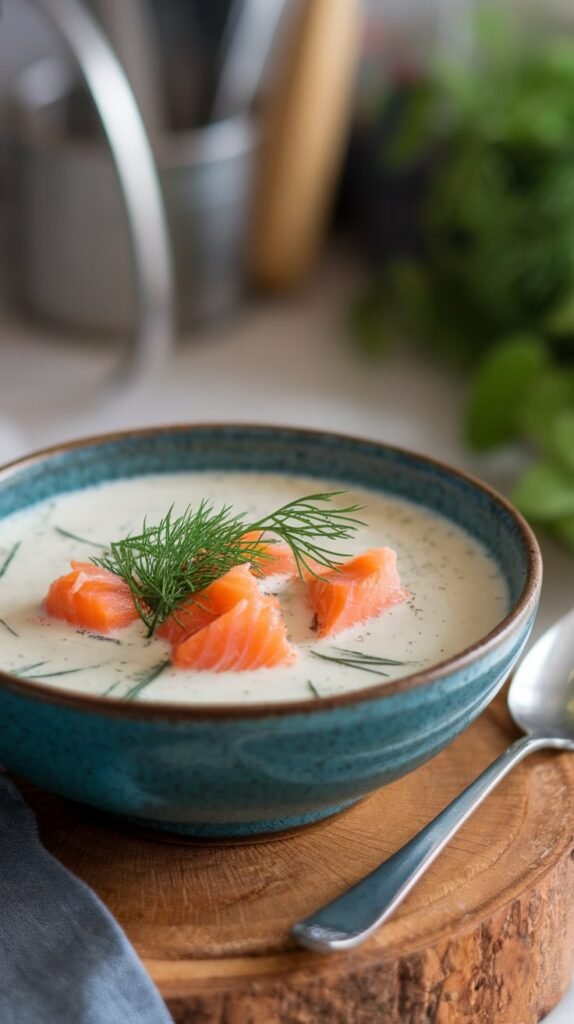 Salmon Dill Soup