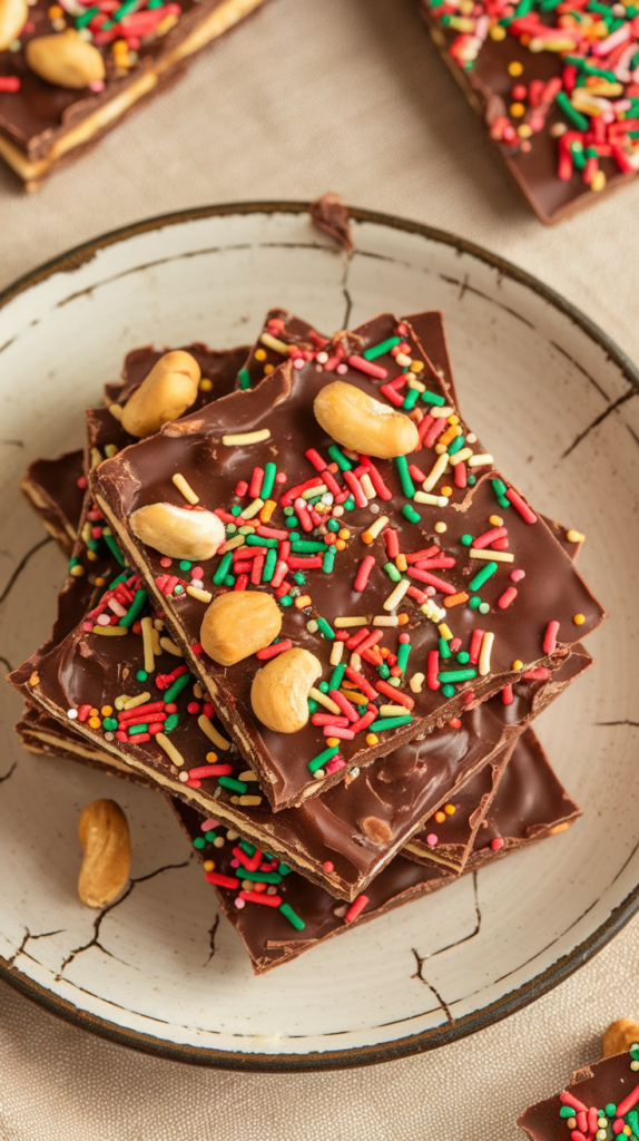 23 Easy Homemade Christmas Candy Recipes That Make Great Gifts 4 Saltine Toffee Christmas Crack