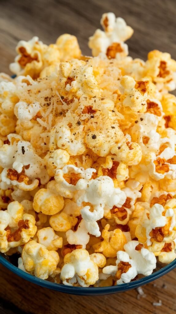 15 High-Protein Low Calorie Snack Ideas to Satisfy Sweet & Savoury Cravings 12 Savory Parmesan Popcorn