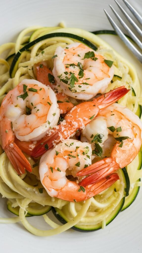 Shrimp Scampi Zoodles
