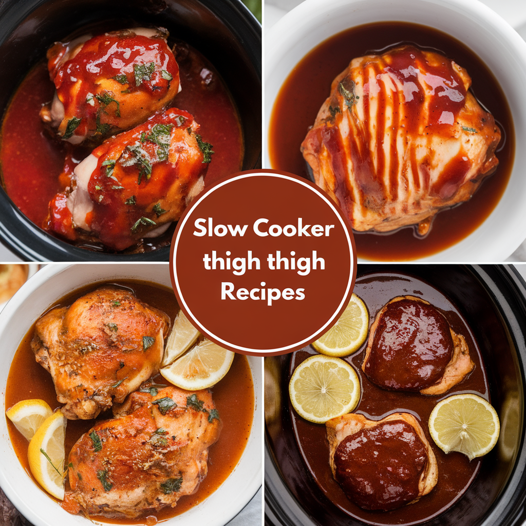 Slow Cooker Chicken Thigh Recipes