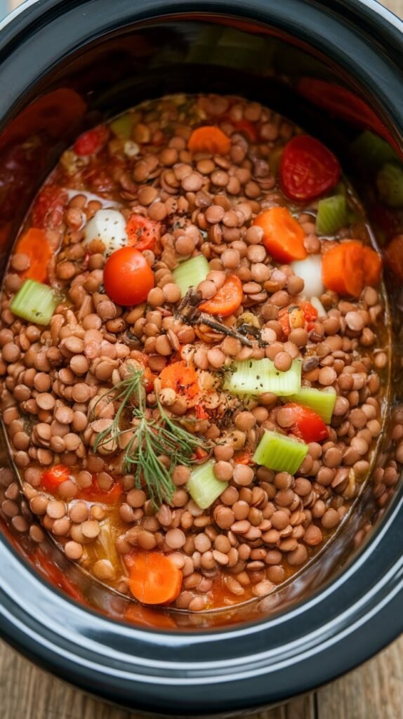 25 Slow Cooker Soups For Winter Season 10 Slow Cooker Lentil Soup