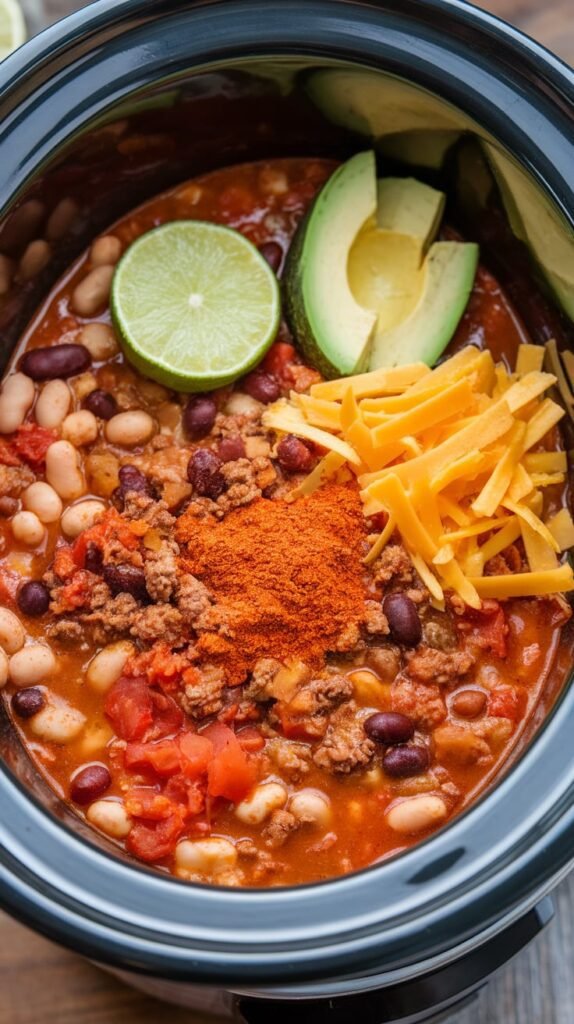 25 Slow Cooker Soups For Winter Season 3 Slow Cooker Taco Soup