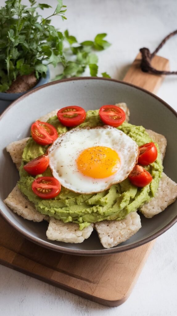 Smashed Avocado Fried Egg