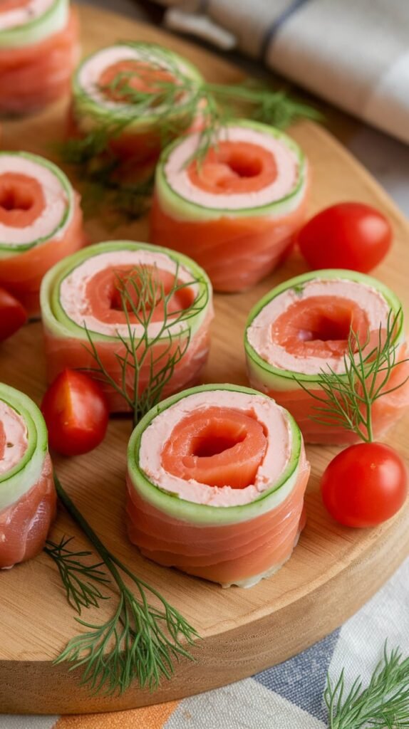 20 No-Bake High-Protein Snacks That'll Save You When Hunger Strikes 13 Smoked Salmon Cream Cheese Roll Ups