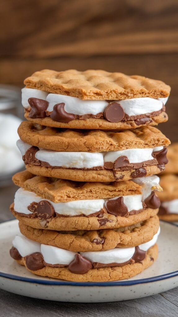 Smores Thick Cookies