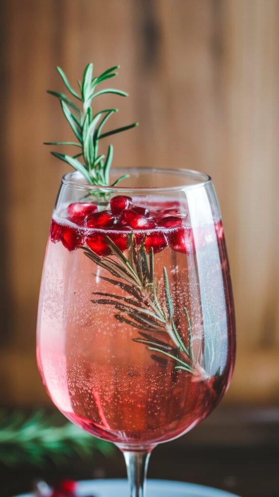 15 New Year's Eve Cocktails That'll Make You the Party Legend (No Pressure) 11 Sparkling Pomegranate Rosemary Fizz