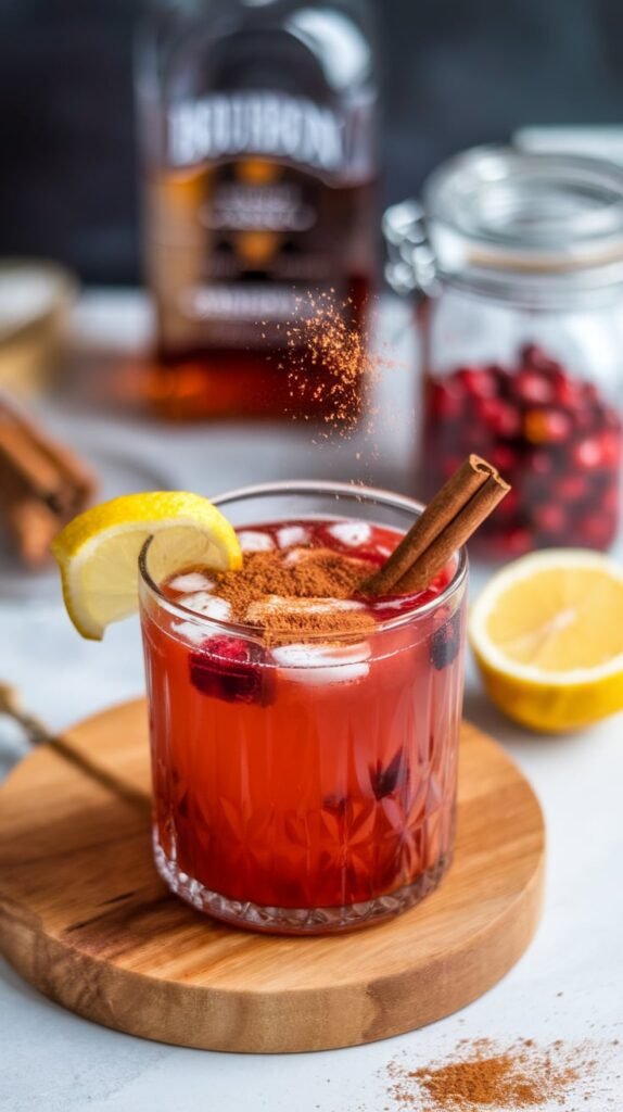 15 New Year's Eve Cocktails That'll Make You the Party Legend (No Pressure) 2 Spiced Cranberry Hot Toddy