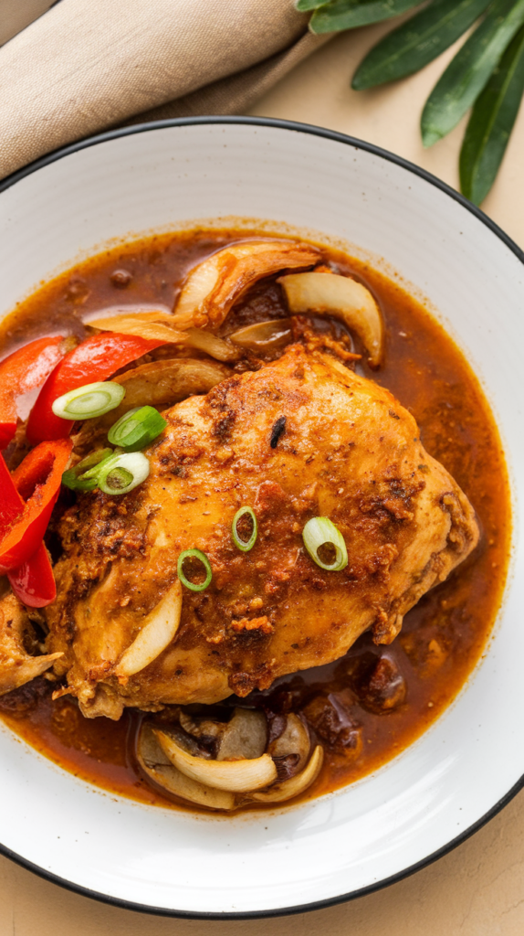 Spicy Brazilian Coconut Chickens