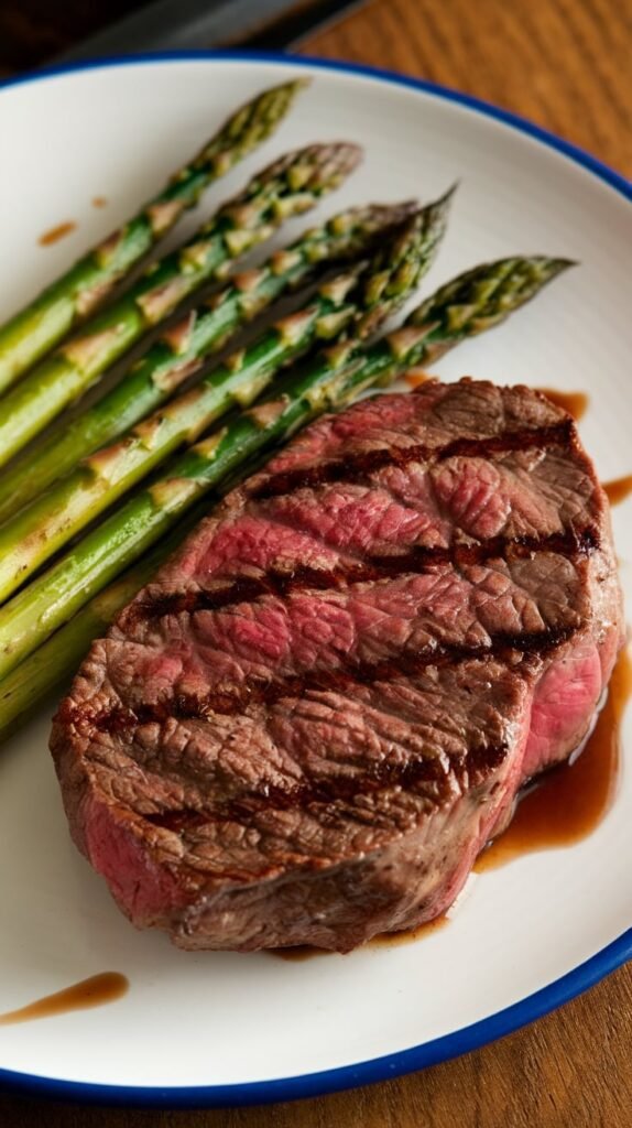 13+ High Protein Low Carb Lunches That'll Actually Keep You Full at Work 12 Steak and Asparagus