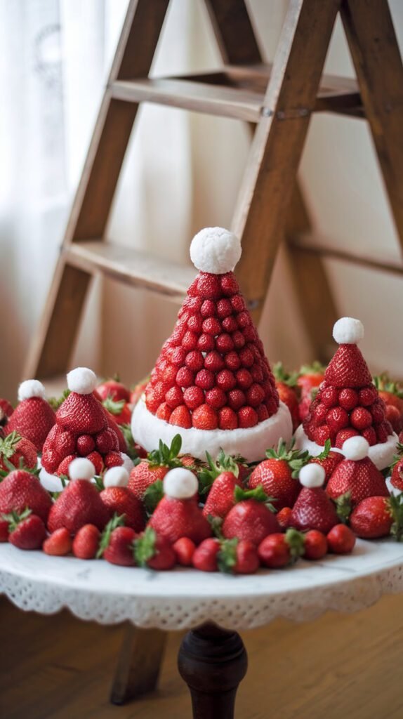 21 Kid-Friendly Christmas Appetizers That'll Actually Get Eaten 17 Strawberry Santa Hats Again But Different