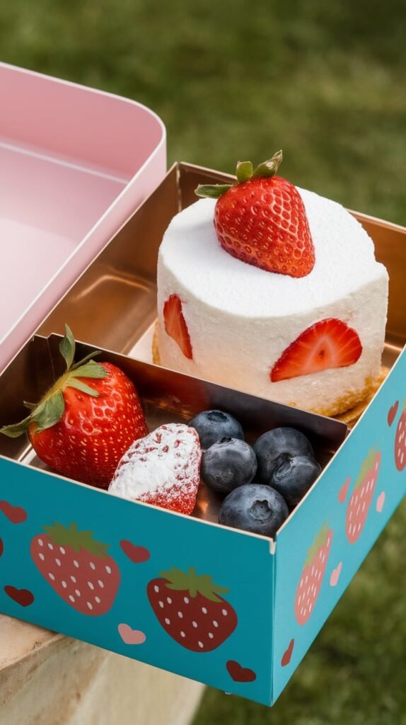 Strawberry Shortcake Bento