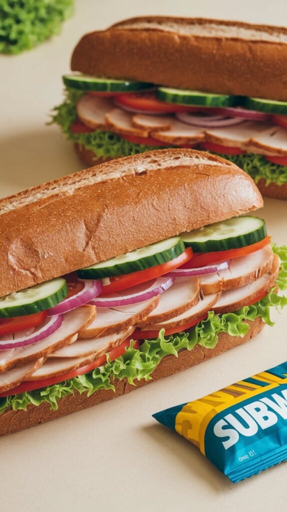 Subway 6 Inch Turkey Breast on Wheat