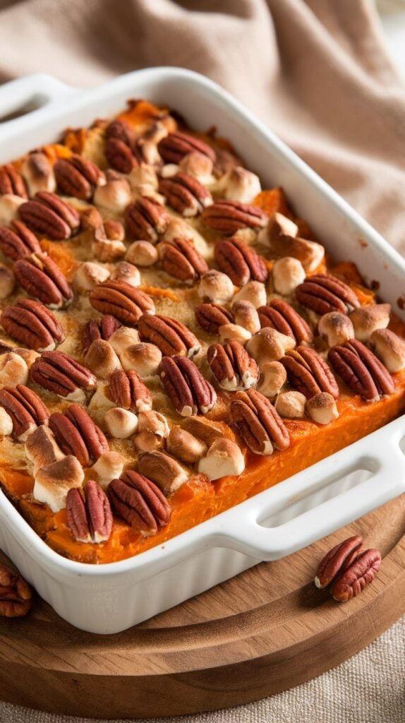 18 Healthy Christmas Side Dishes to Complete Your Feast 6 Sweet Potato Casserole Minus the Marshmallow Mountain