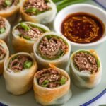 20 Minute Thai Basil Beef Rolls: Fast, Fresh, and Fancy-Looking 3 Thai Basil Beef Rolls