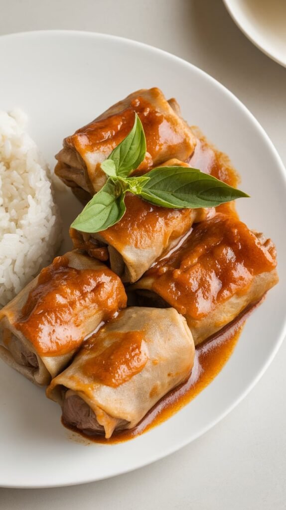 20 Minute Thai Basil Beef Rolls: Fast, Fresh, and Fancy-Looking 2 Thai Basil Beef Rolls1