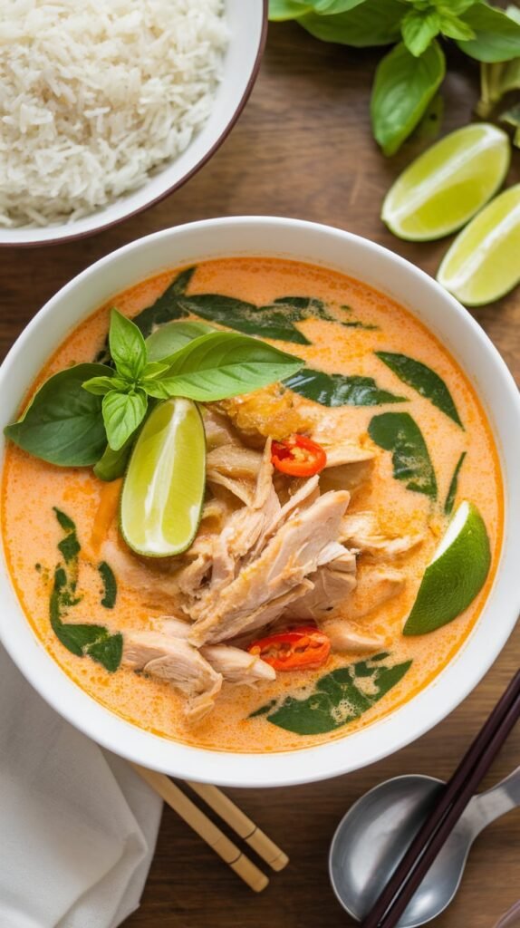 Thai Coconut Chicken Soup