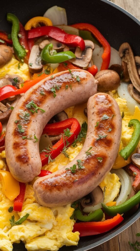 15 Make-Ahead High-Protein Breakfasts for Busy Mornings 10 Turkey Sausage Veggie Scramble