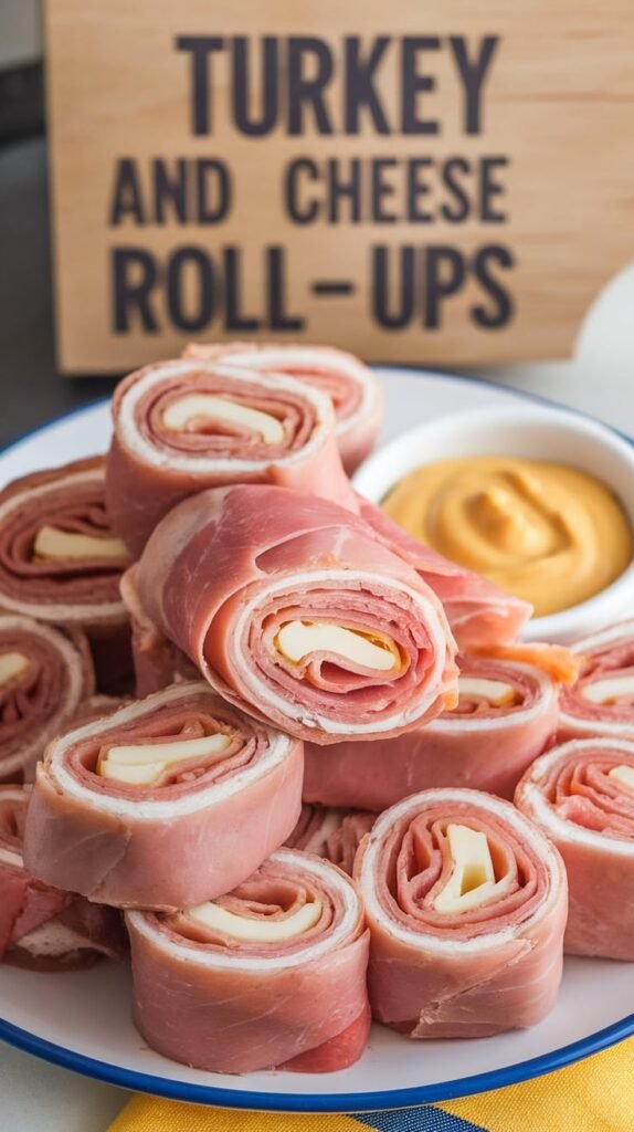 20 No-Bake High-Protein Snacks That'll Save You When Hunger Strikes 17 Turkey and Cheese Roll Ups 2