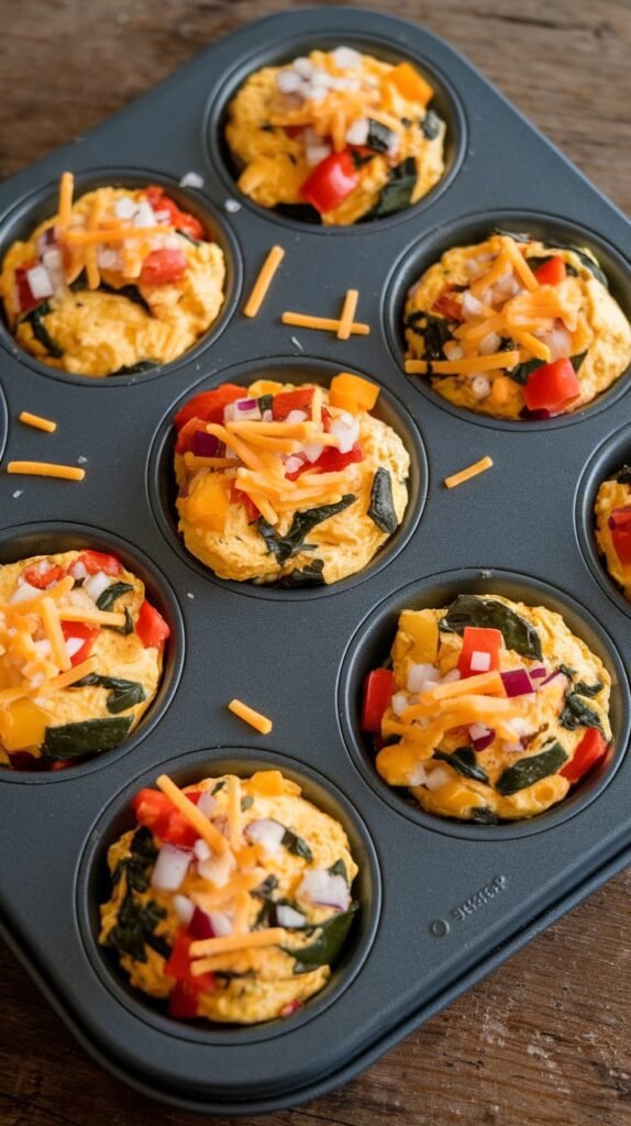 13 High Protein Breakfast Ideas For Kids 10 Veggie Egg Muffin Cups