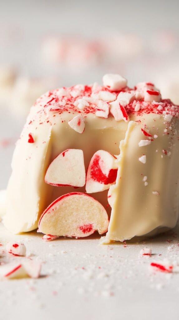 18 Christmas Shot Ideas That'll Make Your Holiday Party Legendary 9 White Chocolate Peppermint Patty