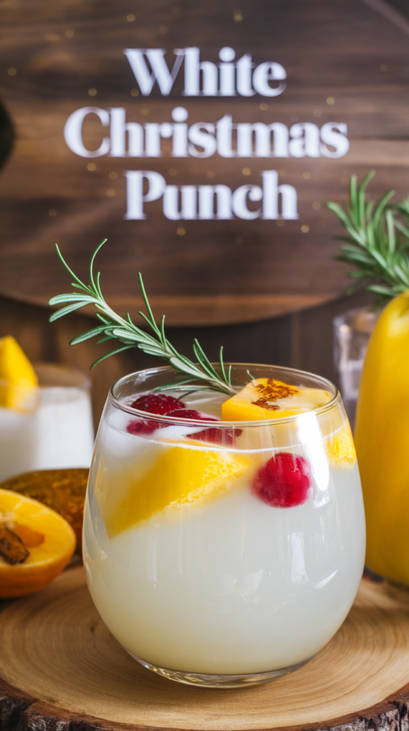 10 Christmas Non-Alcoholic Punch Recipes So Good Your Guests Will Think You Spiked Them 2 White Christmas Punch