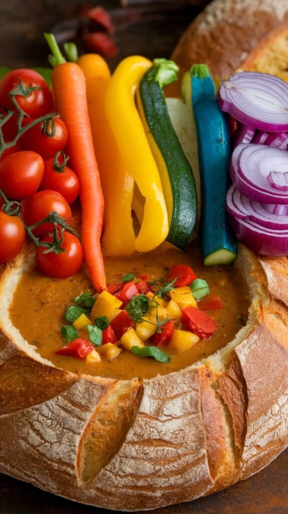 27 New Year's Eve Salad Recipes That'll Make You Forget About the Potato Chips 12 Winter Rainbow Panzanella