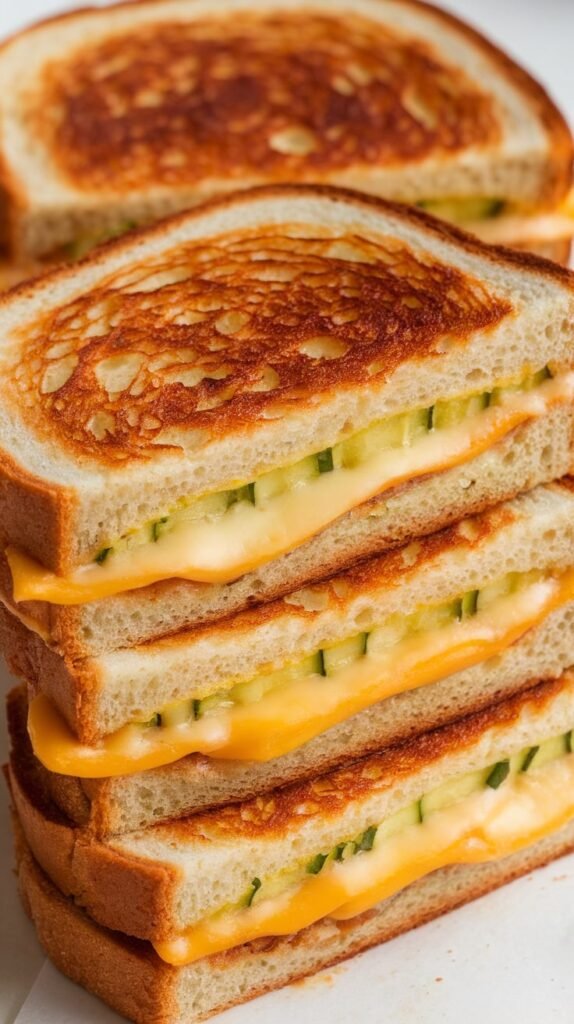 Zucchini Bread Grilled Cheese