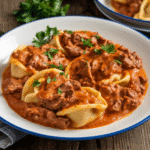 Ultimate Cheesesteak Tortellini in Rich Provolone Sauce 3 Cheesesteak Tortellini