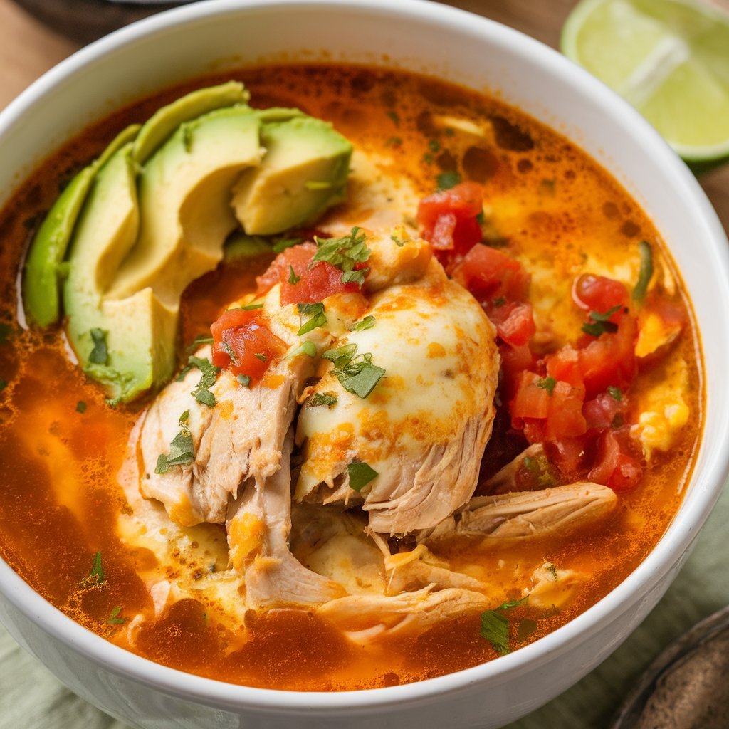 Chile Relleno Chicken Soup