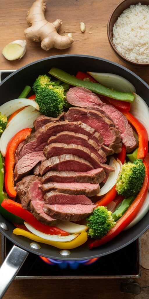 14 Nutritious Dinner Ideas That Aren’t Boring Salads 6 Beef Veggie Stir Fry with Ginger Sauce